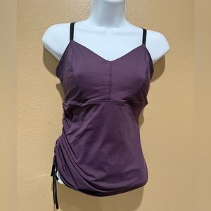 Malia Mills Stylish Plum Camisole‎ with Adjustable Straps size 34/S